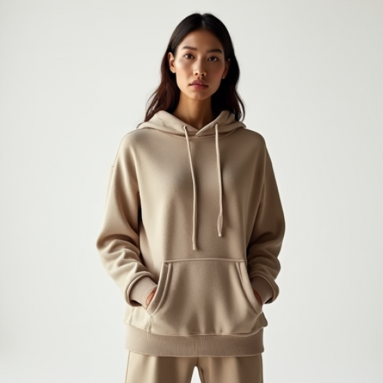 Women Soft Knit Hoodie