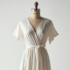 Women Plain White Dress