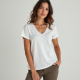 Women Solid Cotton T-Shirt