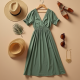 Women Short Sleeve Dress