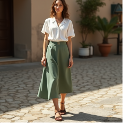 Women Lightweight Skirt
