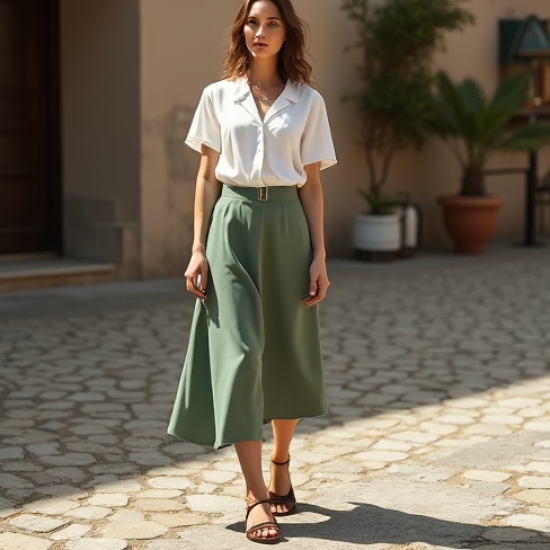 Women Lightweight Skirt