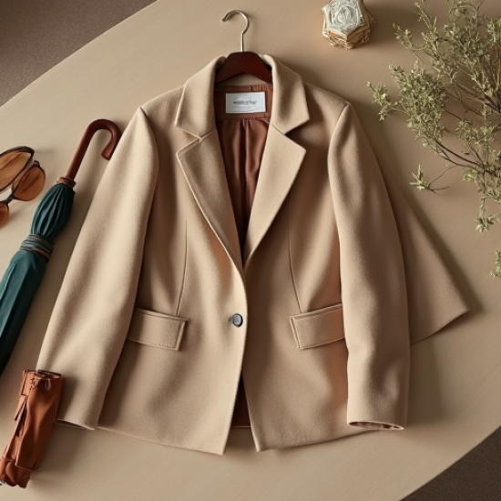 Women Minimal Design Jacket