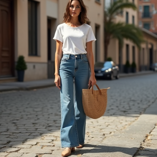 Women Wide Leg Jeans