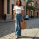 Women Wide Leg Jeans