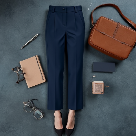 Women Neat Fit Trousers