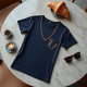 Women Pocket Detail T-Shirt