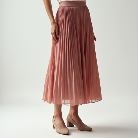 Women Pleated Skirt
