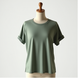Women Round Neck Lounge Tee