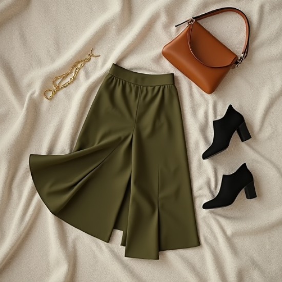 Women Basic Wardrobe Skirt