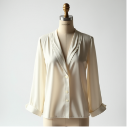 Women Elegant Plain Blouse