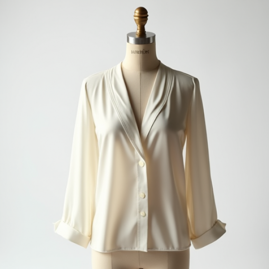 Women Elegant Plain Blouse