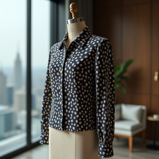 Women Printed Office Shirt