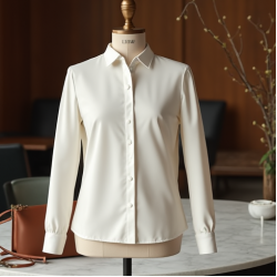Women Neat Collar Blouse