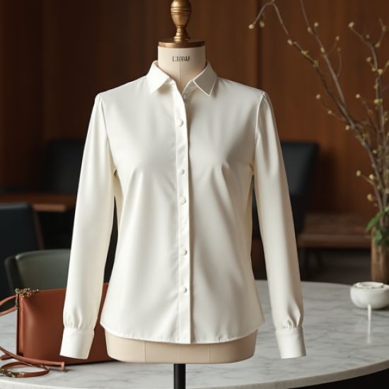 Women Neat Collar Blouse