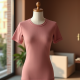 Women Slim Fit Round Neck T-Shirt
