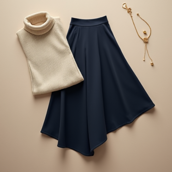 Women Flared Skirt