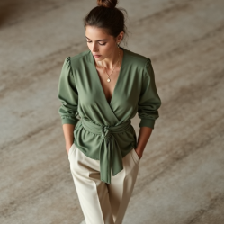 Women Minimal Design Blouse