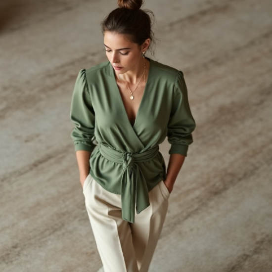 Women Minimal Design Blouse