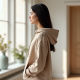 Women Minimal Hoodie