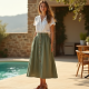 Women Lightweight Summer Skirt