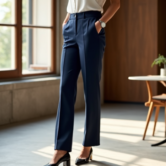 Women Comfortable Straight Pants