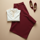 Women Solid Color Skirt