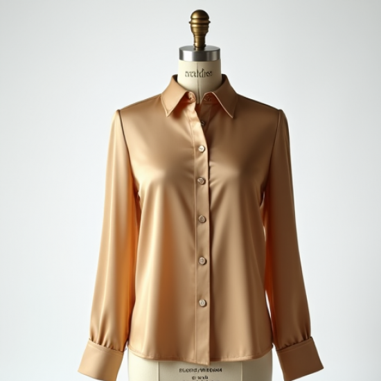 Women Button Front Blouse