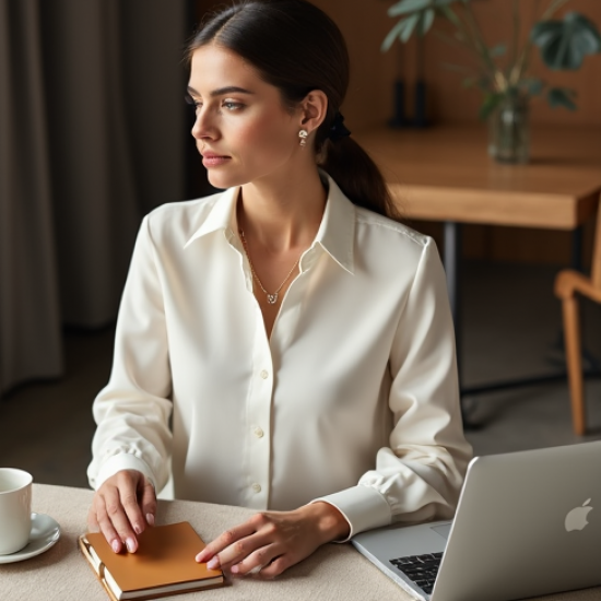 Women Modern Office Shirt