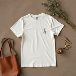 Women Minimal Print T-Shirt