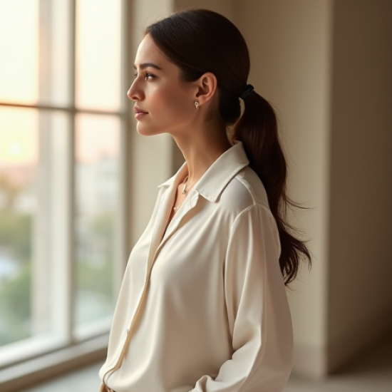 Women Lightweight Office Shirt
