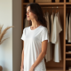 Women Short Sleeve Basic Tee