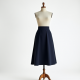 Women Simple Midi Skirt