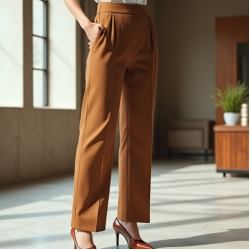 Women Basic Work Pants