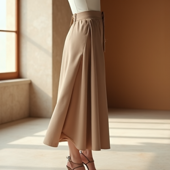 Women Simple Style Skirt