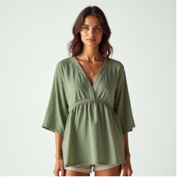Women Lightweight Summer Blouse