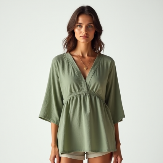 Women Lightweight Summer Blouse