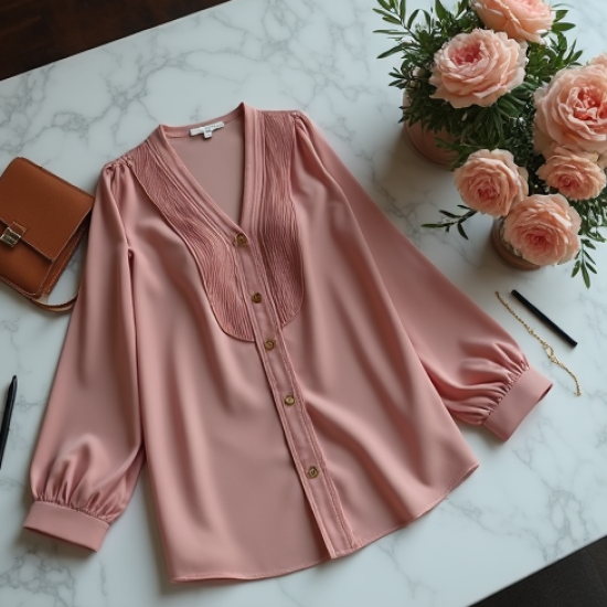 Women Breathable Chiffon Top