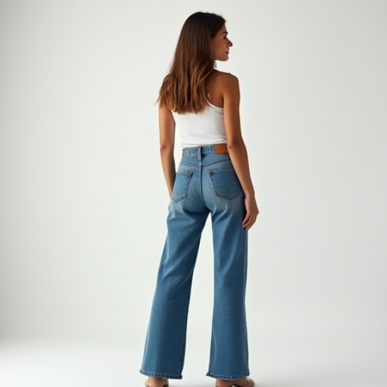 Women Wide Leg Jeans