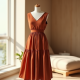 Women Casual Midi Dress