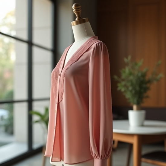Women Breathable Chiffon Top