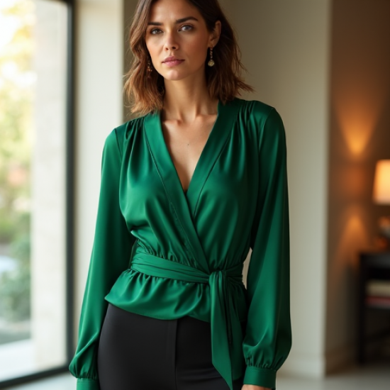 Women Elegant Work Blouse
