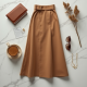 Women High Waist Skirt