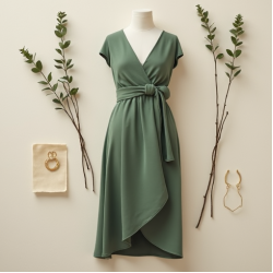 Women Soft Drape Dress