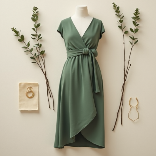 Women Soft Drape Dress