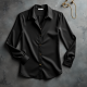 Women Plain Black Shirt