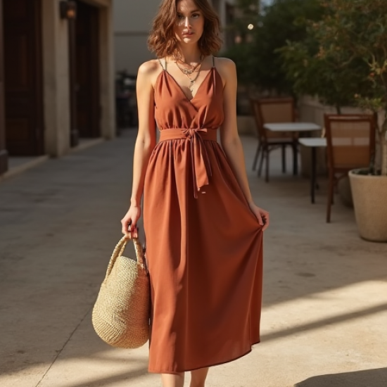 Women Soft Fabric Dress