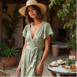 Women Floral Summer Dress