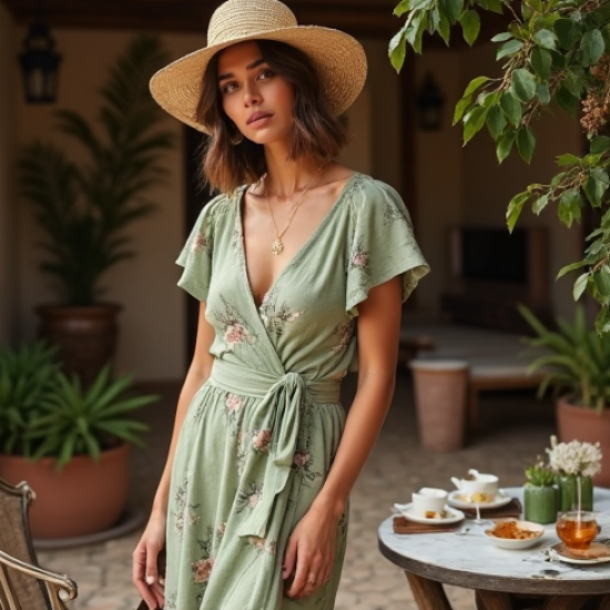 Women Floral Summer Dress