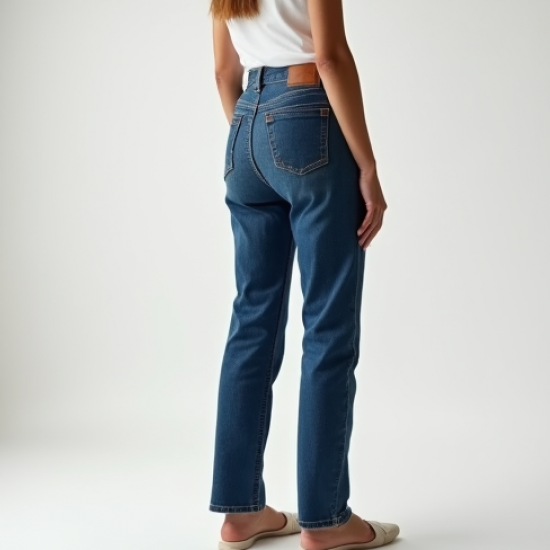 Women Classic Blue Jeans